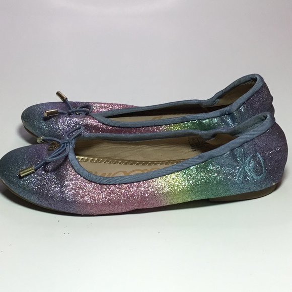 Sam Edelman Felicia Ballet Slippers Rainbow Size 3 - Picture 1 of 10
